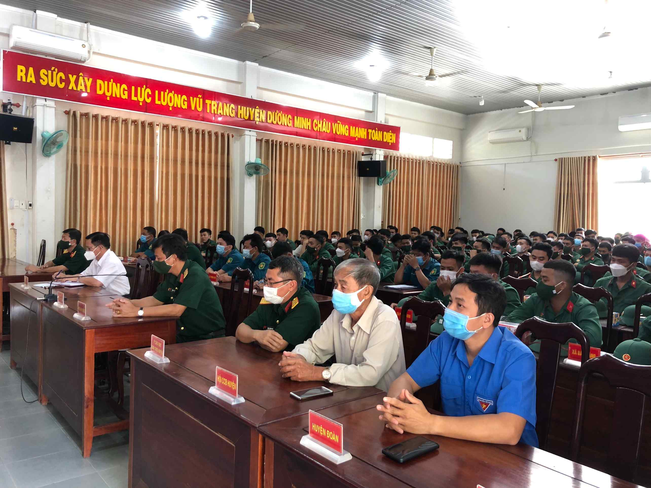 Huyện Dương Minh Châu:  Đón 138 Quân nhân hoàn thành nghĩa vụ Quân sự trở về địa phương